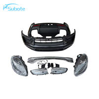 Kit de Carrocería Original de Segunda Mano de Alta Calidad para Actualización de Porsche Macan Nuevo con Parachoques Delantero Faros y Luces Traseras