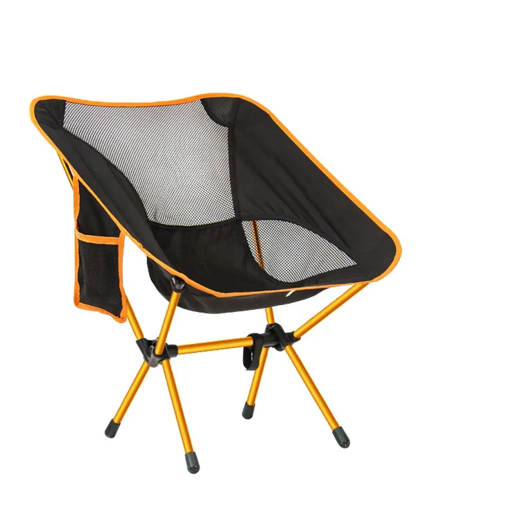 2023 personnalisé pas cher extérieur Kamp Sandalyesi Sandalye Portable pliant ultra-léger en aluminium plage pliable lune Camping chaises