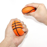 Balle jouet anti-stress en mousse PU simulation sports softball basket-ball football volley-ball logo personnalisé mini