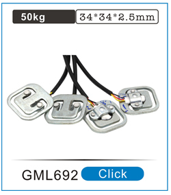 Cellule de pesée micro profilée GML623A avec pieds en caoutchouc pour balance de cuisine pour 3 kg 5 kg - Product Image 5