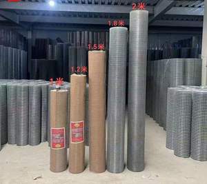 溶融亜鉛メッキ溶接鉄線メッシュ 1インチx1インチ角穴 1インチx1/2インチ カスタマイズ可能なロールフェンス 鳥かご用 - Product Image 6