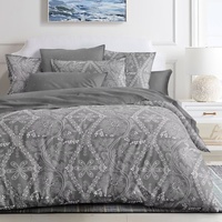 Ensemble de literie pour la maison, 4 pièces, textile de maison, motifs floraux imprimés, housse de couette, drap de lit
