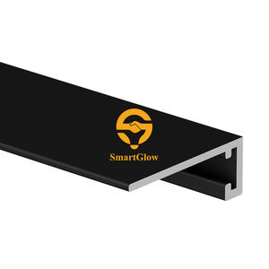 シャドウギャッププロファイル建築スカートラインLEDライトドライウォールLEDストリップ照明トリムコーブ照明用アルミニウムプロファイル - Product Image 6