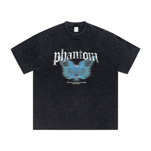 <strong>Clothing</strong> <strong>Manufacturers</strong> Boxy Cropped Printed Round Neck Casual T-shirt Men Graphic Tees Crewneck Men Streetwear Tshirts for Men - Product Image 3
