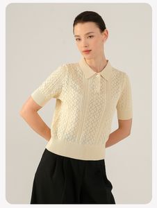 Suéter <span class=keywords><strong>de</strong></span> Punto con Cuello Caído y Hombros Descubiertos para <span class=keywords><strong>Mujer</strong></span>, Estilo Coreano, Primavera Verano, Camiseta <span class=keywords><strong>de</strong></span> Aire Acondicionado, Top Calado - Product Image 3