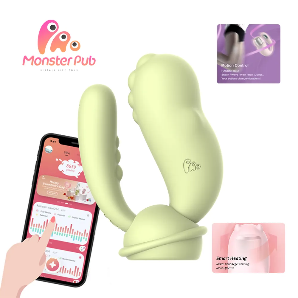 Canavar Pub APP uzaktan kumanda akıllı sıcak vibratör yapay penis kadınlar için seks oyuncak bulmak için seks oyuncak dağıtım ajan