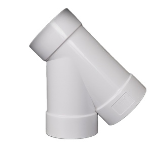 Fabricant chinois de raccords de tuyaux en <span class=keywords><strong>PVC</strong></span> pour l'alimentation en eau, raccords de tuyaux en UPVC blanc ASTM D2466 SCH40 - Product Image 3