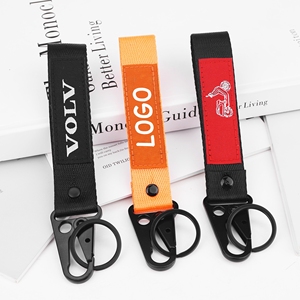 Porte-clés sifflet personnalisé avec logo, impression sérigraphique, en polyester, design personnalisable - Product Image 3