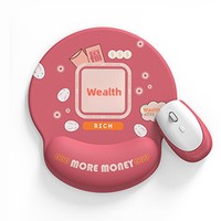 Support de poignet en silicone pour souris et clavier, avec sangle de maintien, motif dessin animé, cadeau mignon, vente en gros