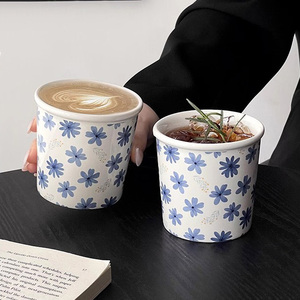 Mug à café personnalisé sans poignée, tasse à latte art, tasse en céramique élégante pour femmes - Product Image 4