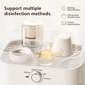 Bouteille de lait pour bébé anti-colique <span class=keywords><strong>en</strong></span> <span class=keywords><strong>verre</strong></span> personnalisée avec logo, sans BPA, pour <span class=keywords><strong>nouveau</strong></span>-nés, 80 ml/160 ml/240 ml - Product Image 2