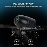 Podofo AHD 1080P caméra avant de moto + caméra de recul Vision nocturne couleur étanche pour GPS Radio Carplay usine en gros