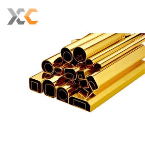 Pipa Kapiler Tembaga Kuningan Diameter Besar H62 Kekuatan Tinggi Panjang Dapat Disesuaikan Nikel Berdinding Tipis Pengelasan Pembengkokan - Product Image 1