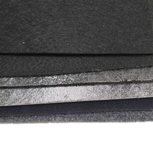 Tissu en microfibre imperméable, respirant et antistatique, uni, pour le dos de tapis, tapis de sol, accessoires de tapis de voiture, non tissé aiguilleté fusible - Product Image 5