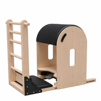 Baril d'escalade Pilates MJD M301C – Équipement de fitness durable, écologique, sûr et portable en bois d'érable pour studio et musculation