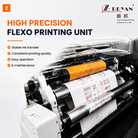 Machine d'impression flexographique automatique nouvelle génération à 8 couleurs avec entraînement servo complet et séchage UV pour films d'emballage souples BOPP, PET, OPP, PP