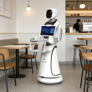 Robot <span class=keywords><strong>Camarero</strong></span> Económico, Asistente <span class=keywords><strong>de</strong></span> Catering Autónomo con Carga Automática para Puestos <span class=keywords><strong>de</strong></span> Comida Rápida, Cantinas Corporativas y Buffets - Product Image 2