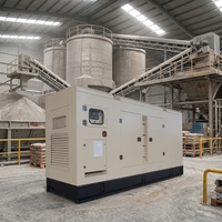 Groupe électrogène diesel triphasé certifié Euro3 de 250KW, 300KW, 350KW, 400KW, 450KW, 500KW, 625KVA pour usage industriel au Moyen-Orient