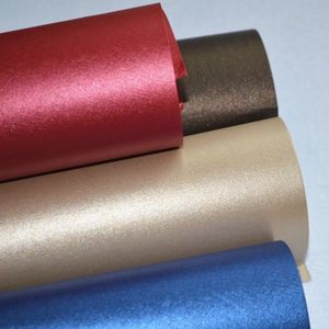 กระดาษมุกสองด้าน250กรัมแฟลชกระดาษสำหรับเป็นของขวัญ DIY ซองจดหมายธุรกิจการ์ดอวยพรวันเกิดบัตรเชิญสำเร็จการศึกษา - Product Image 2