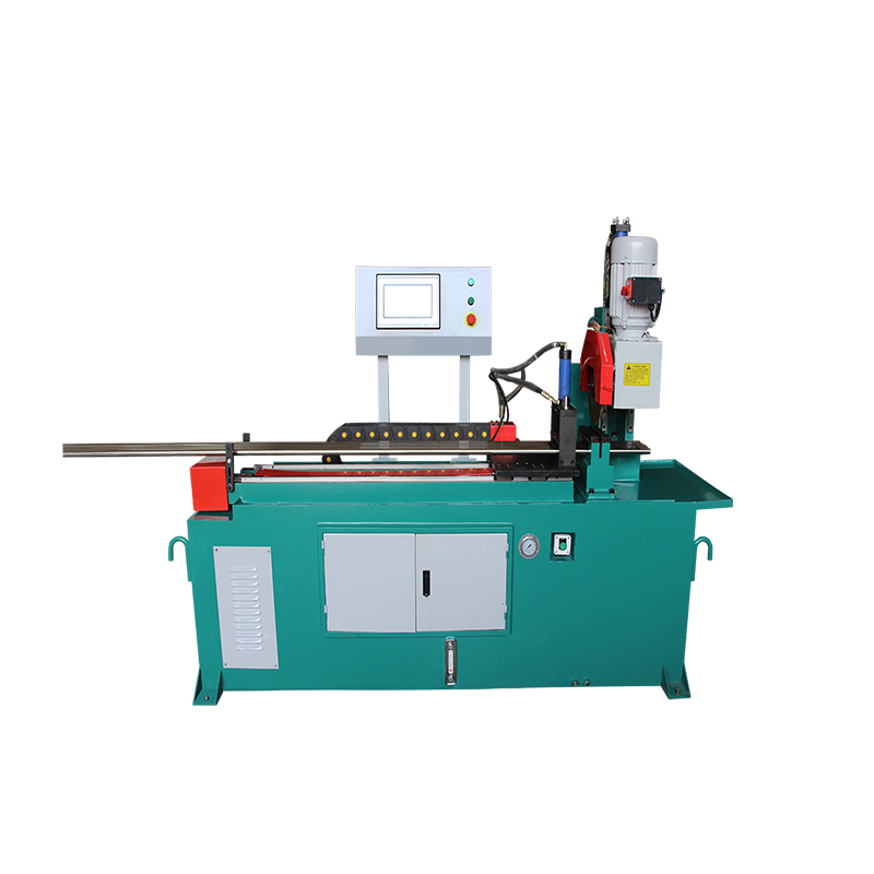 Hoàn toàn tự động thủy lực kim loại vuông lưỡi lạnh Thông tư Saw CNC Ống thép không gỉ và ống máy cắt