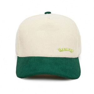 Gorras Trucker Vintage de Dos Tonos para Hombre y Mujer, de Pana, Modernas, con Bordado Personalizado, Etiqueta con Logotipo, Gorra de Béisbol con Cierre a Presión, Regalos Promocionales - Product Image 1