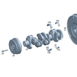 Juego Completo de Cojinetes A6510330701 A6510330102 A6510331002 A6510331702 Cojinetes de Biela para Mercedes Benz A180 A200 <span class=keywords><strong>A220</strong></span> - Product Image 1