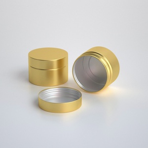 Tarro de crema de aluminio colorido de 50ml 1.5oz con tapa de rosca, envase de hojalata para almacenamiento de té, chicle, pan y gelatina - Product Image 5