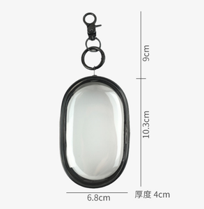 Transparente portátil Mini On-the-Go auricular Cable DE DATOS caja de almacenamiento cargador figurita bolsa de almacenamiento plástico lápiz labial máscaras faciales - Product Image 6