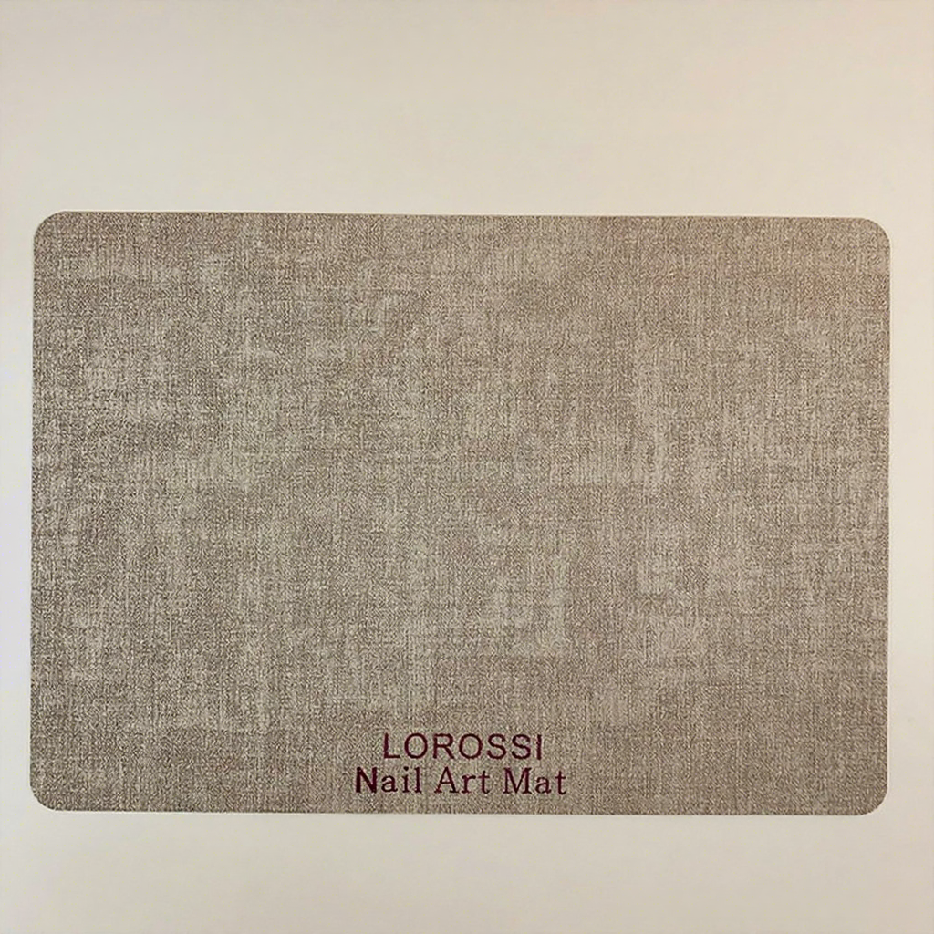 Nail art table mat - mocha color 04#