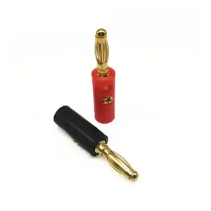 4Mm Bananenstekker Diy Audio Luidspreker Connector Adapter 5 Kleuren