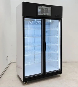 Upright Glass Door <strong>Smart</strong> Advertising Display <strong>Refrigerator</strong> Freezer Single-Temperature with Transparent LCD Touch <strong>Screen</strong> - Product Image 5
