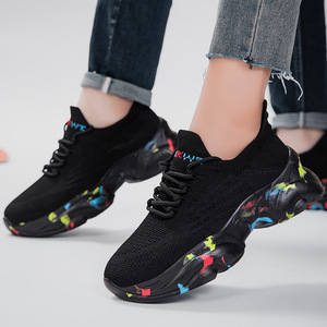 Chaussures de course pour hommes avec empeigne en mesh respirant, semelle intermédiaire amortie en EVA, soutien stable du talon pour la course, le jogging et l'entraînement - Product Image 3