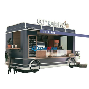 Camion de restauration mobile commercial, chariot de vente ambulante, remorque de restauration rapide à vendre - Product Image 1