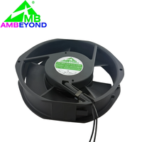 Ventilateur axial AC 172 mm 17238, 172x150x38 mm, 110V 220V 230V, roulement à billes, haut débit d'air, faible bruit, ventilateur d'évacuation pour armoire serveur