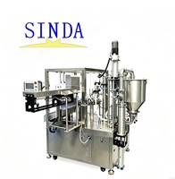 Machine automatique de remplissage et de bouchage de sachets à bec verseur pour le miel, le jus, le lait, l'eau, l'emballage Doypack