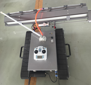 Robot nettoyeur photovoltaïque entièrement automatique pour panneaux solaires, machine double usage humide et sec, efficacité climatique froide - Product Image 5