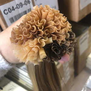 Extensions de cheveux à pointe U, 100% cheveux humains naturels, lisses, extensions de cheveux à la kératine, 12-20 pouces, 100g/paquet pour femmes - Product Image 3