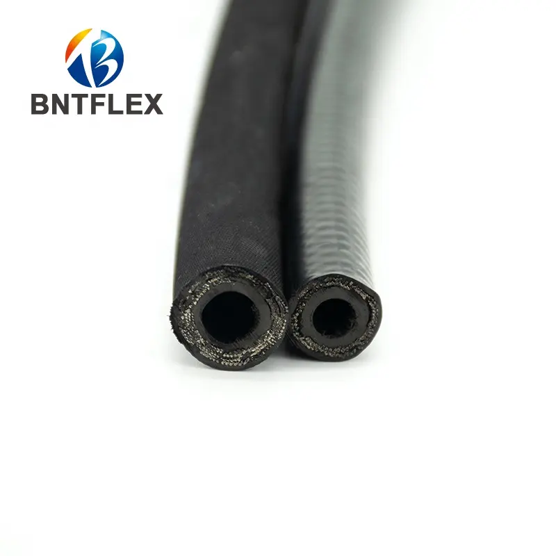 SAE 100R1 R2 DN EN853 1SN 2SN High Pressure Steel Wire Braided Flexible Hydraulic Rubber Hose from china