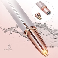 Épilateur Électrique Rechargeable pour Sourcils Femme – Mini Rasoir Indolore pour Épilation Faciale et Modelage des Sourcils