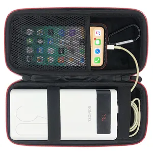 EVA casing keras portabel, sarung HP untuk Romoss Sense 8 + 30000mAh, baterai portabel