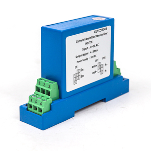 OEM Trung Quốc kỹ thuật số AC hiện tại đầu dò 4-20mA làm việc ba giai đoạn hội trường hiện tại Transmitter 4-20mA 35 mét đường sắt hội trường hiện tại cảm biến - Product Image 3