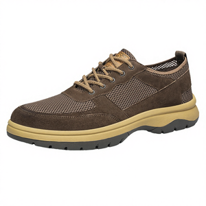 Zapatos Deportivos Casuales de Malla con Cordones para Hombre, Tallas Grandes 50-54, Plantillas de PVC Transpirables y Ligeras para Primavera y Trabajo - Product Image 4