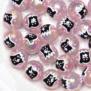Bracelet Accessories DIY Material Loose <b>Beads</b> Mobile Phone Chain Jewelry Accessories Acrylic Hand-painted <b>Beads</b> Mini Lamb - Product Image 2