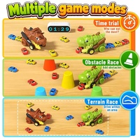Jouets télécommandés 2.4G : Serpent gourmand, dinosaure mangeur, voiture magnétique, voiture RC interactive multijoueur
