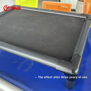 Casa para perro al aire libre indestructible personalizable con cuna elevada para mascotas de diferentes tamaños de Nailon/PVC - Product Image 6