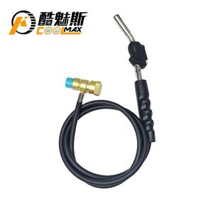 मानचित्र प्रो गैस के लिए 4 "नली के साथ स्व-प्रज्वलित हैड टॉर्च में आसान सिलेंडर समायोज्य लौ नियंत्रण हाथ वेल्डिंग टॉर्च - Product Image 1