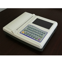Portable 12 canaux ECG Machine Interprétation de diagnostic automatique 12 conduit Ecg vétérinaire