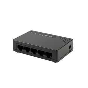 Conmutador Ethernet de Alta Velocidad para Oficina en Casa, Compacto, de 5 Puertos, 100 Mbps, Concentrador de Red con Negociación RJ45 para una Conectividad LAN Estable - Product Image 5