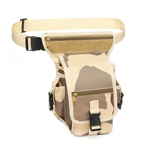 Riñonera táctica para caza al aire libre, bolsa de pierna, riñonera de cintura, bolsa táctica EDC multiusos, venta al por mayor - Product Image 6
