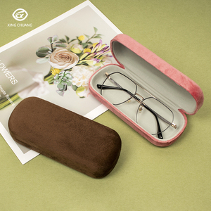 <span class=keywords><strong>2025</strong></span> New quang học trường hợp kính trường hợp khó khăn Kính đọc sách nhung Eyewear boxs biểu tượng tùy chỉnh thương hiệu kính mát trường hợp - Product Image 4